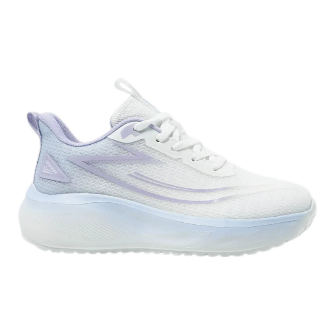 Cloud Women’s Off White & Lavender Lightweight Cushioned Sneakers
