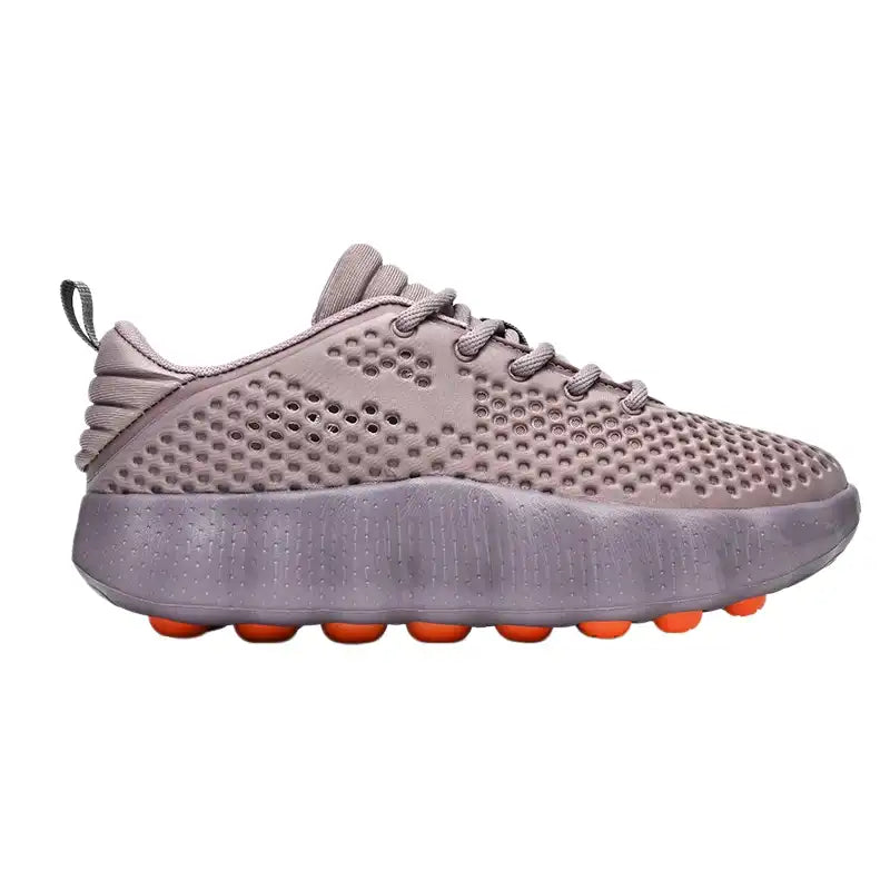 Women’s  Cloud Bounce Air Cushion Sneakers | Mauve Orange