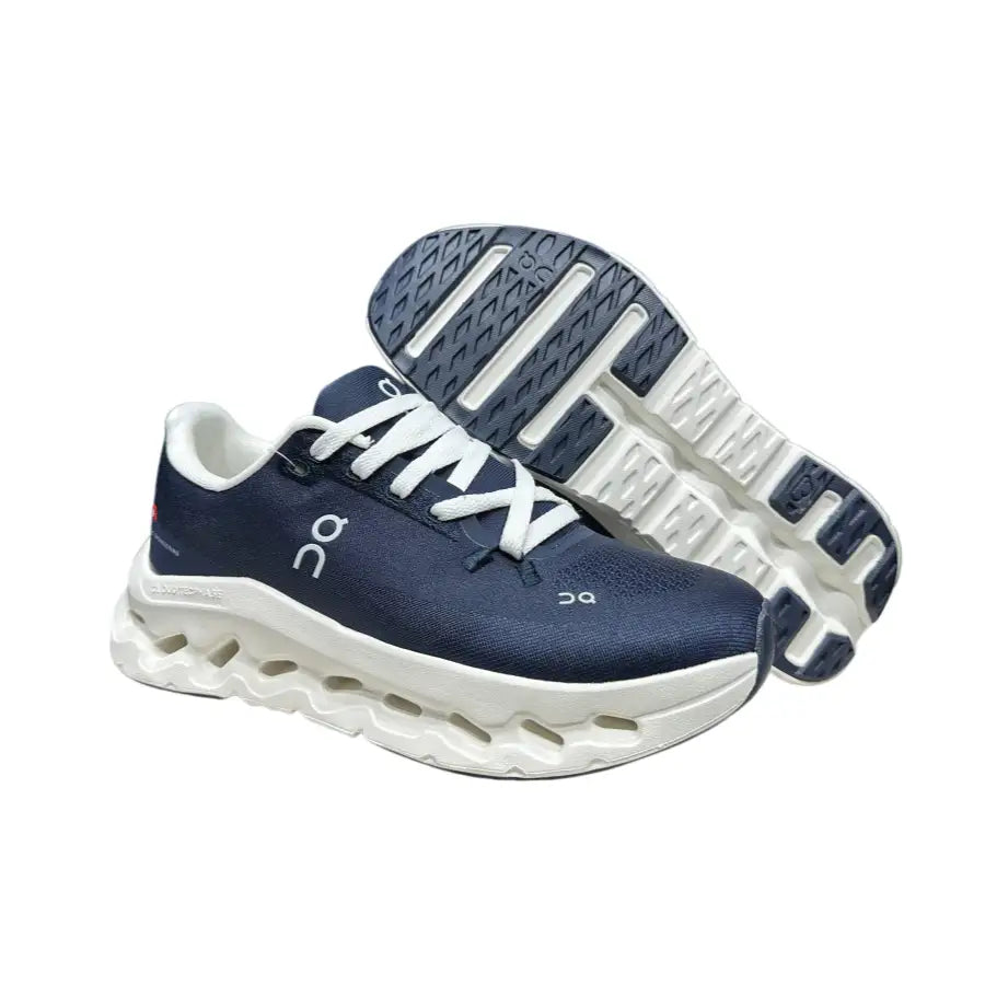 Cloud tilt Navy Blue White Sneakers