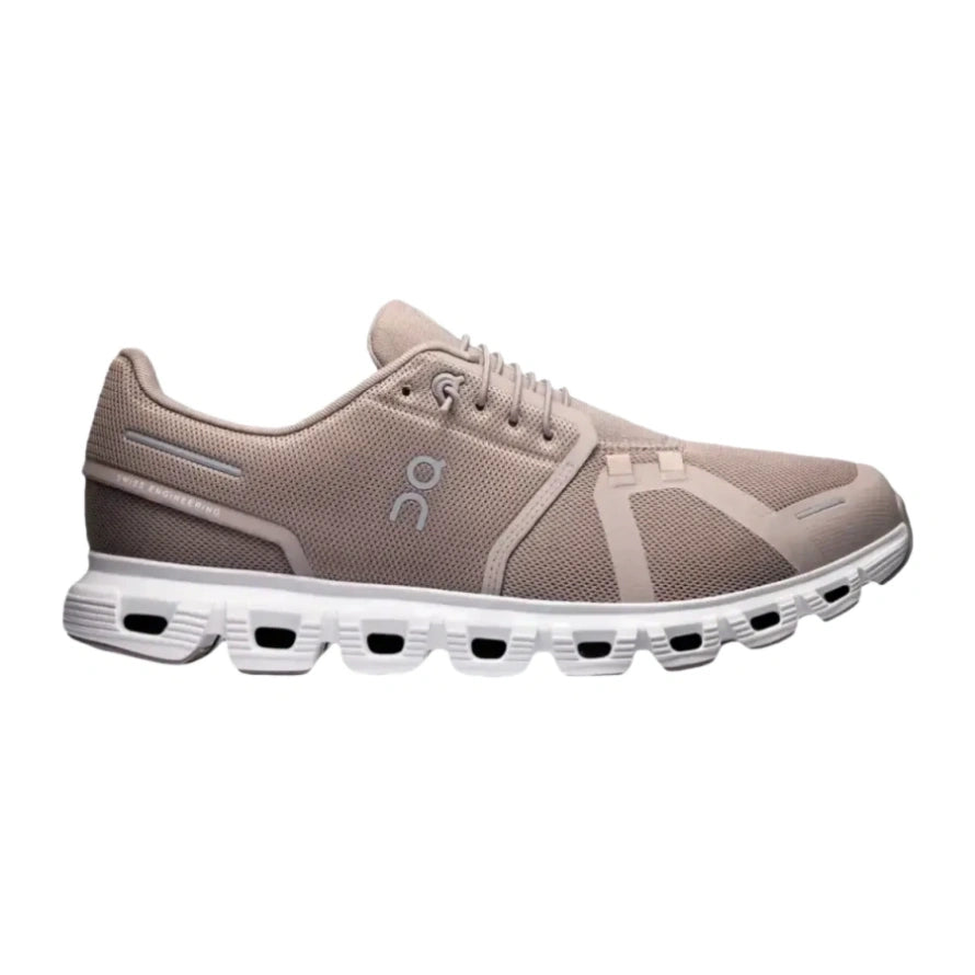 Cloud 6 Fog White Sneakers