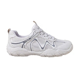 Women’s White Chunky Mesh Sneakers | Breathable Non-Slip Casual Walking Shoes