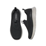 Men's Black Breathable Mesh Slip-On Casual Outdoor Shoes